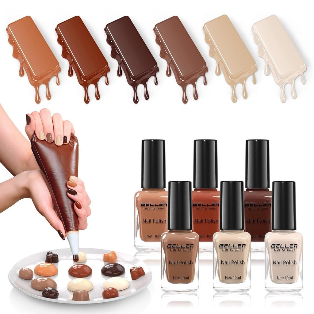 fall pedicure nails