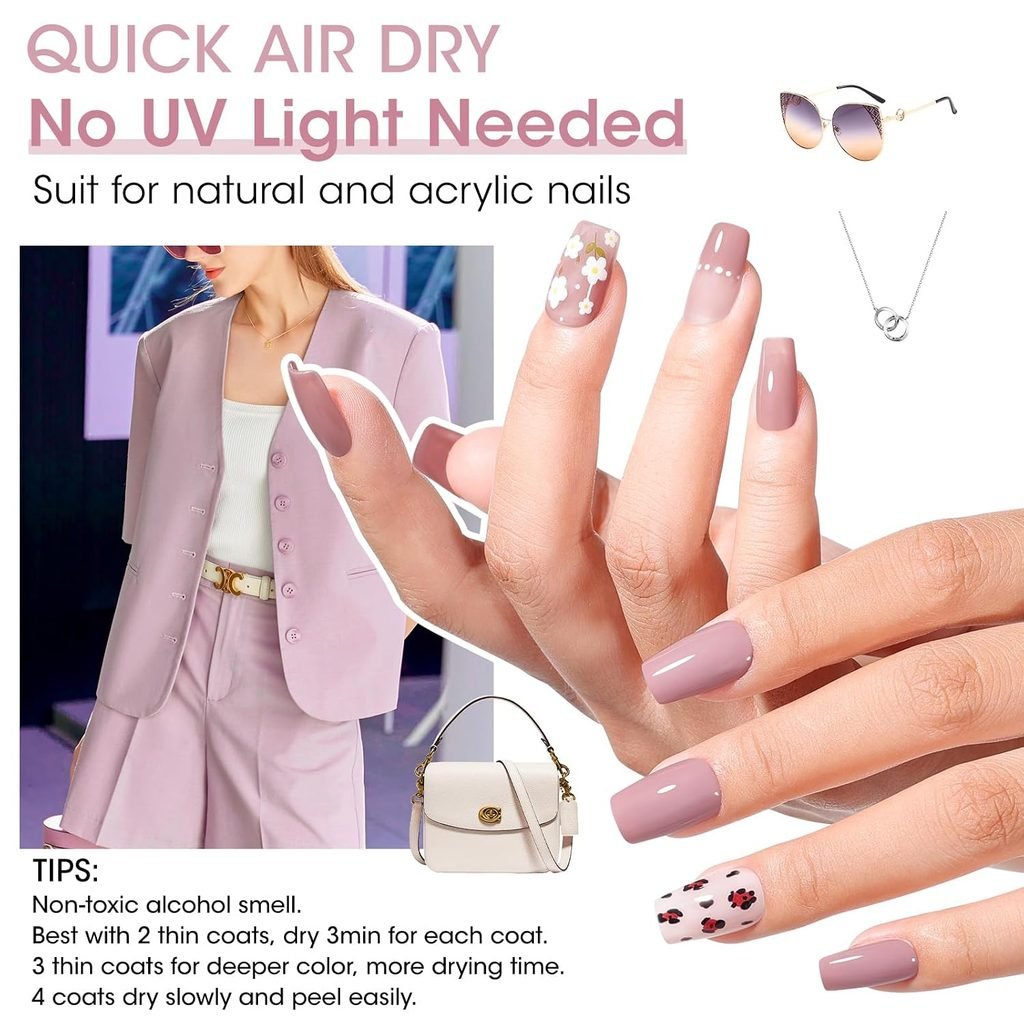 fall pedicure nails