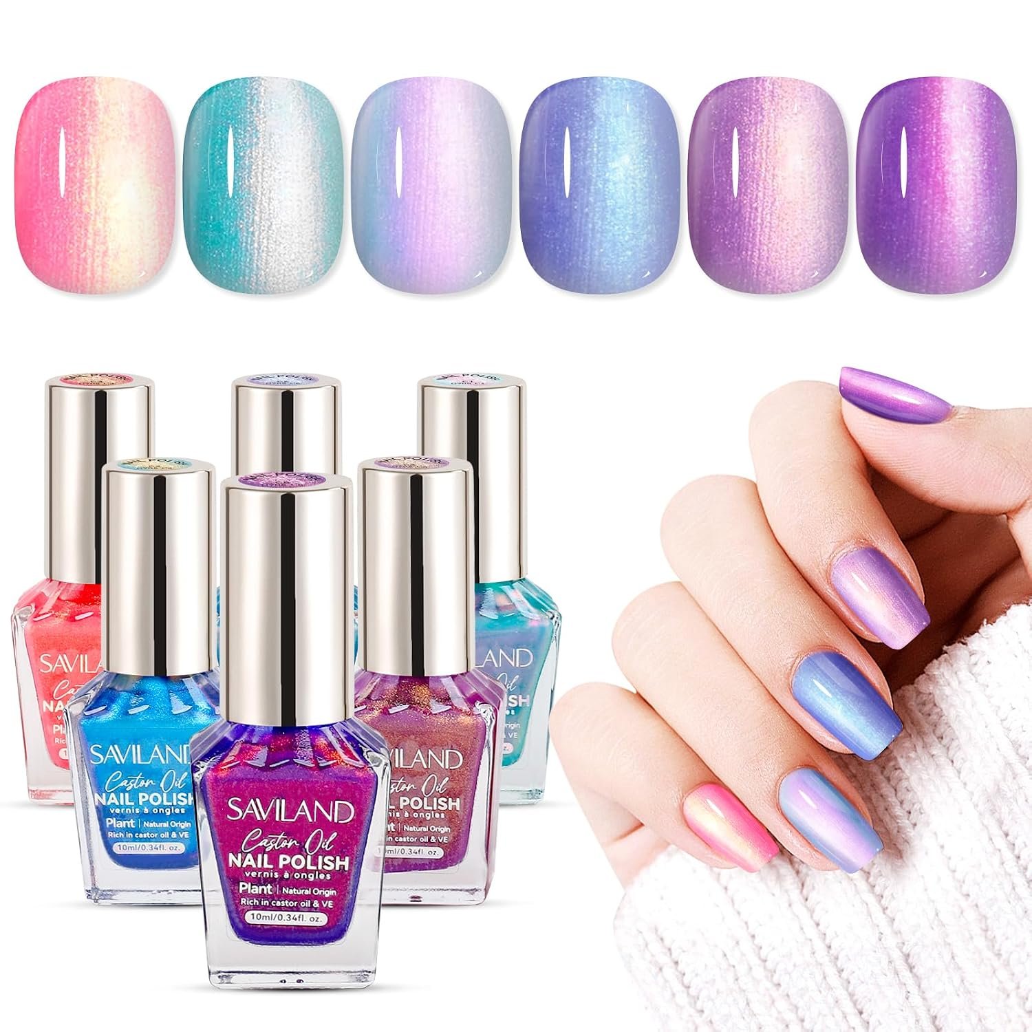 french ombre nails with design